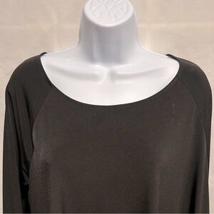 Chicos long sleeve women’s black blouse, Size 2(X), I think. Brand new